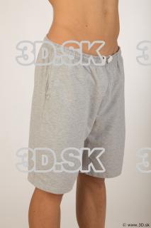 Thigh light gray shorts of Timothy 0008